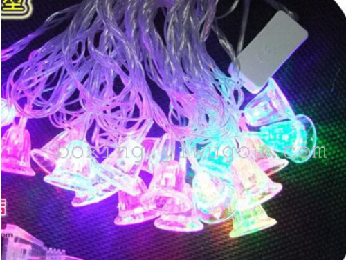 LED Colored Lamp Flashing Light Lighting Chain Flower Arrangement Lamp RGB Lamp Outdoor Waterproof Christmas and New Year Decorative Lamp