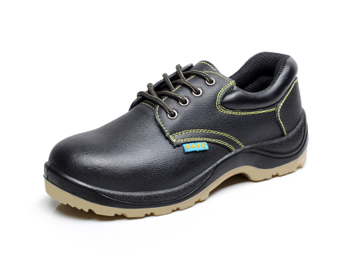 High-Quality Leather Injection Two-Color Beef Tendon Outsole Breathable Deodorant Wear Resistant Oil-Resistant Acid and Alkali-Resistant Safety Labor Protection Shoes