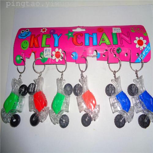 Children‘s Plastic Toy Keychain Light Gift Led Small Night Lamp Luminous Pendant Flashlight Factory Direct Sales