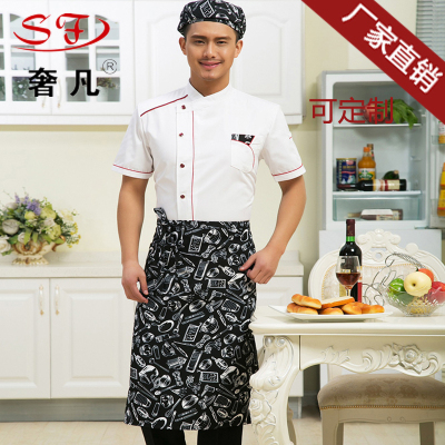 2016 new chef uniform restaurant chef uniform