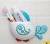 Powerful suction cup express little bird toothbrush holder, toothbrush and toothpaste holder, YJ