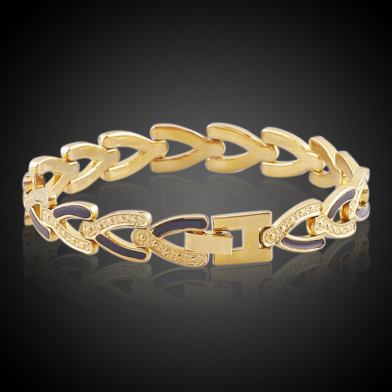 Europe and the United States women's bracelet brass jewelry wholesale drop of oil