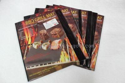 BBQ Grill mat barbecue pad two pieces