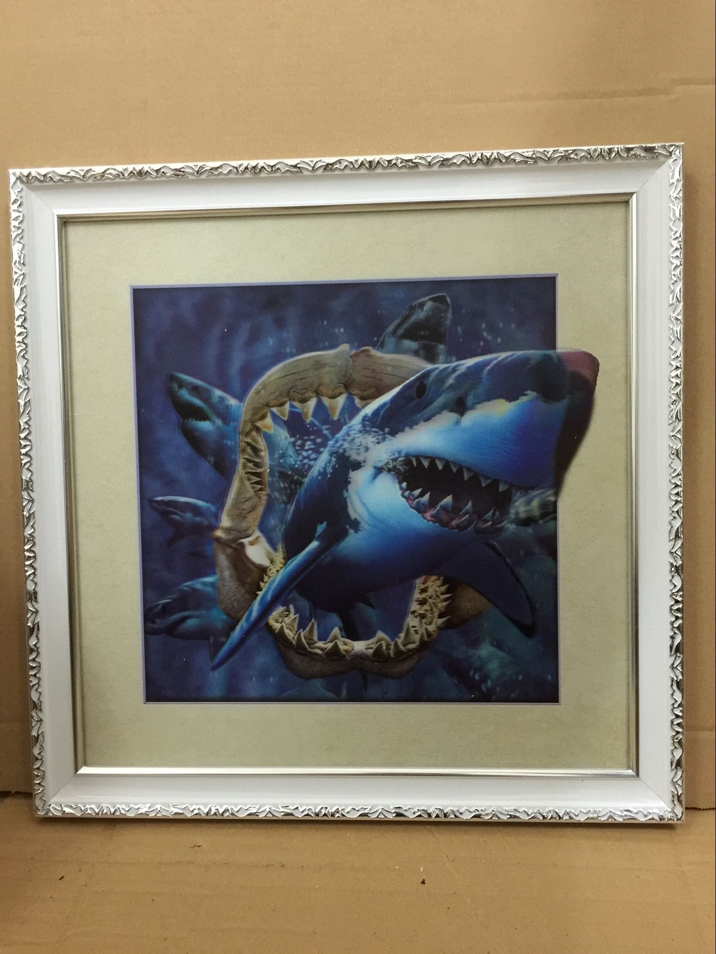 厂家直销 5d高清pet 40*40 立体画配相框