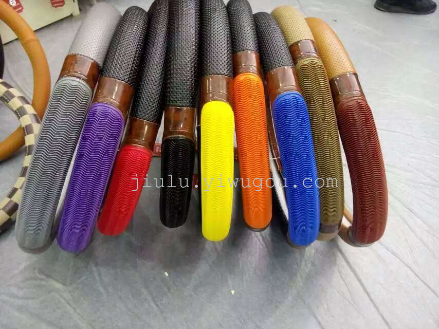 按摩方向盘套超迁皮来样定做 厂家直销
