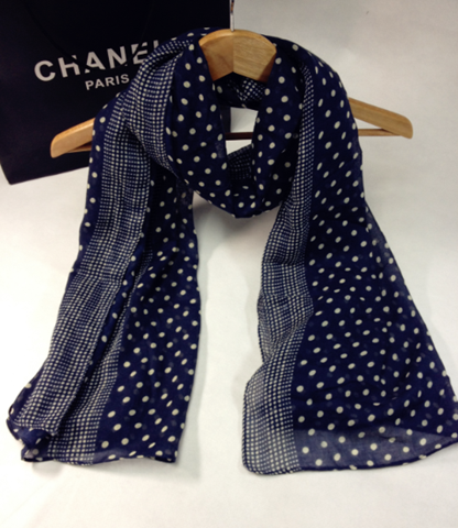 korean new scarf dot print scarf sunscreen air conditioning shawl spring and autumn dual-use long