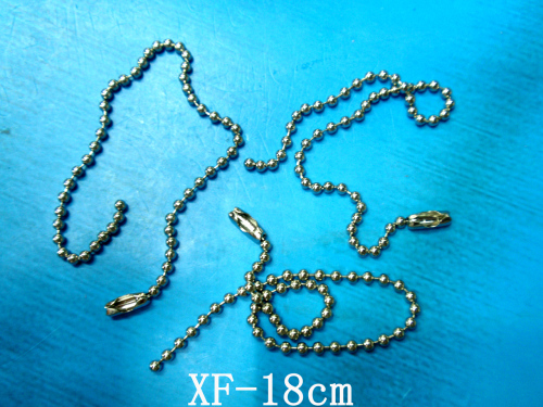 Factory Direct Sales 18cm Ball Chain Clothing Tag Chain Toy Card Chain Clothing Accessories