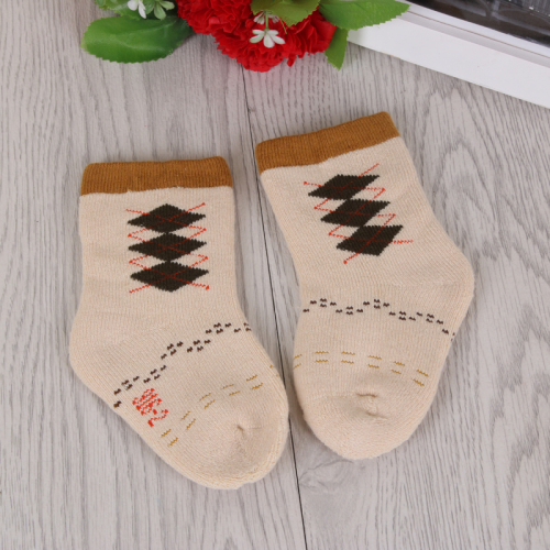 Spring and Autumn Terry Baby Floor Socks Baby Cotton Children Foot Sock