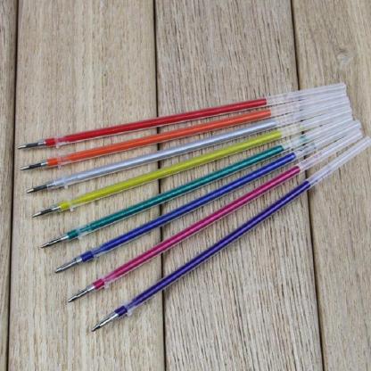 荧光笔芯 彩色笔芯 闪光笔芯 中性笔芯 文具用品