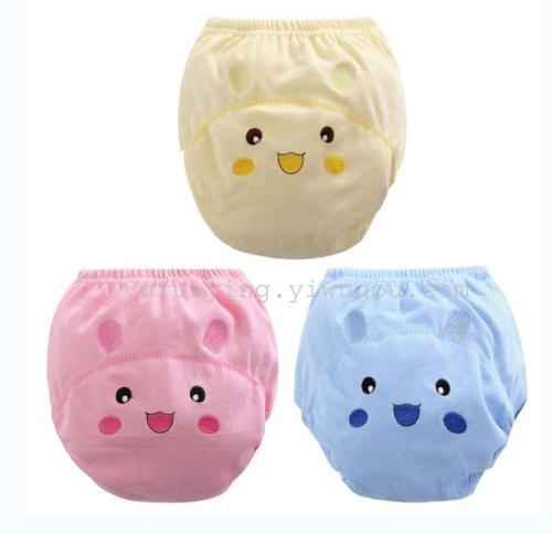 export foreign trade baby cloth diaper washable leak-proof learning pants diaper pull-up pants