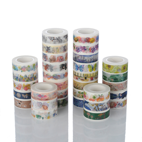 [agu] new 40 fresh and elegant and paper tape journal decorative tapes
