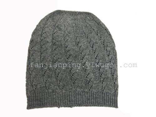 200 Top Order Thin Spring and Autumn Long European and American High-Grade Cashmere Knit Casual Fashion Cap