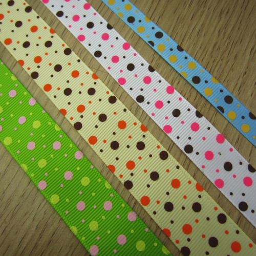 Production and Wholesale Rib Belt Printing Point， customized Printing Tape