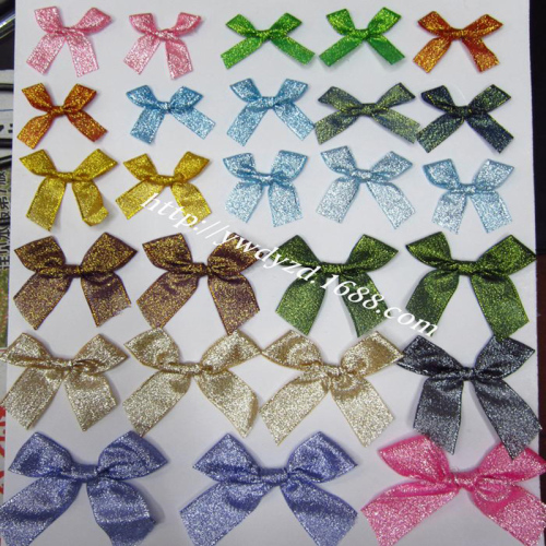Production of Colored Onion Bow Handmade Ribbon Flower Clothing Accessories