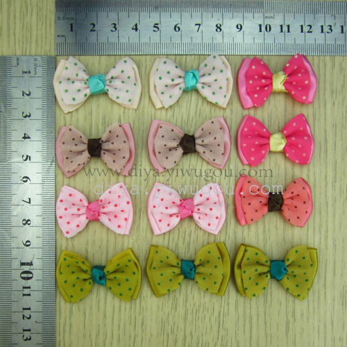 Wholesale Handmade Bow， barrettes Accessories 