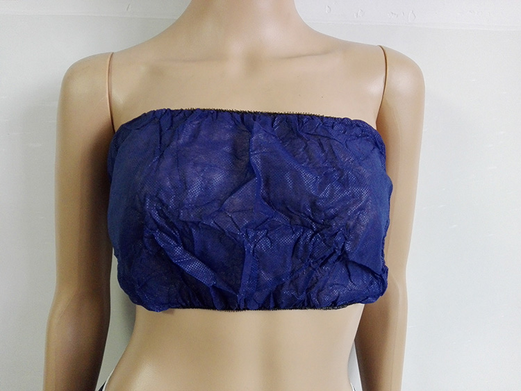 Disposable non-woven bra lady underwear beauty salon sauna a chest wrapped steam SPA