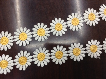 华玲花边 小花花边 小黄花