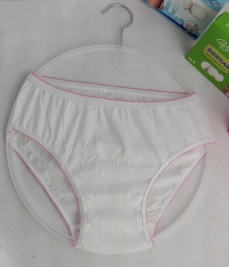 女士款一次性棉内裤 孕产妇月子旅行全棉三角裤短裤