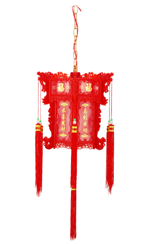 w103b red lantern festival lamp antique palace lamp hexagonal palace lamp wedding supplies lantern