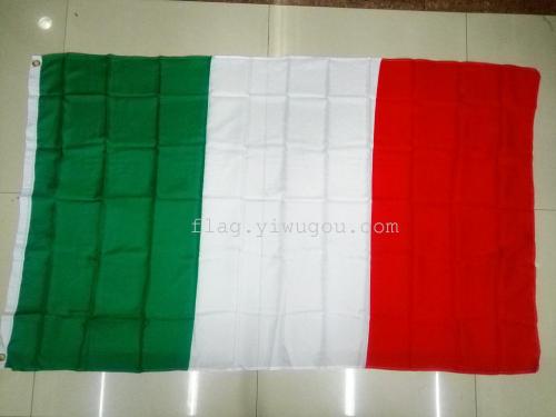 Italian Flag Available in Stock， Customization as Request