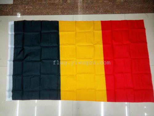 belgium flag available from stock， sample customization