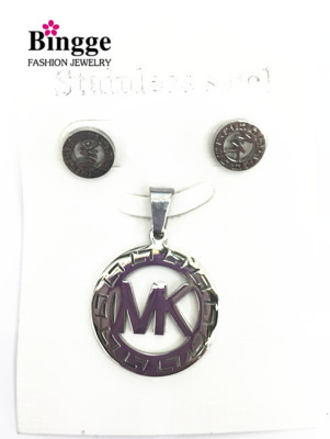 South American fashion jewelry pendant earrings set MK