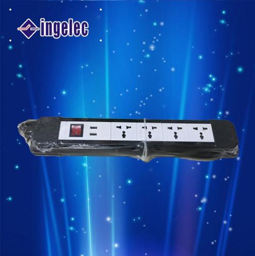 Factory Direct Sales USB Patch Board European French Multi-Function Jack Power Strip Socket