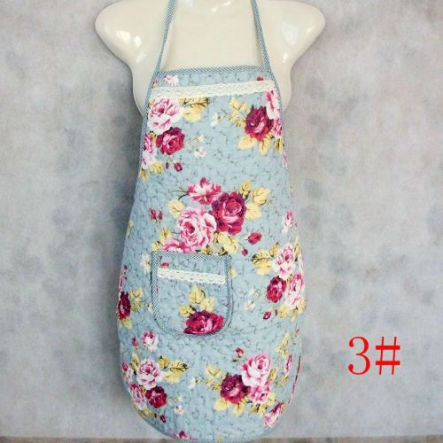 Pure Cotton Quilting Fabric Apron Sleeveless Household Cleaning Cotton Foreign Trade Korean Kitchen Apron Household