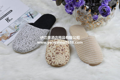 Japanese cotton slippers slippers home soft bottom couple warm slippers cotton mop floor