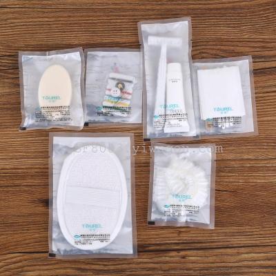 Hotel disposable products (set) dental comb gel razor