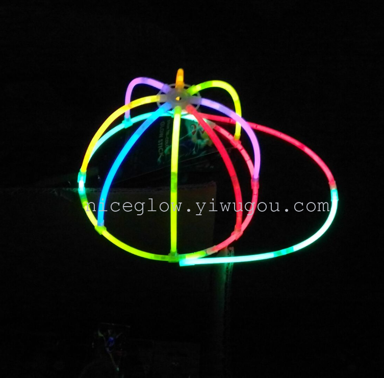 glow stick hat