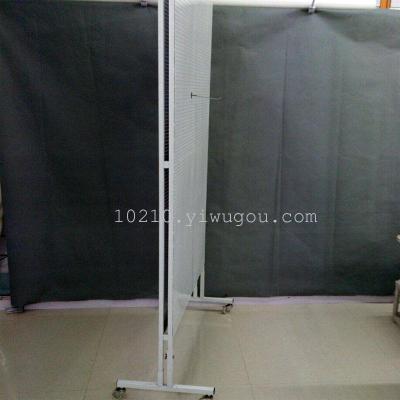 Double plate display plate display exhibition mobile pegboard display