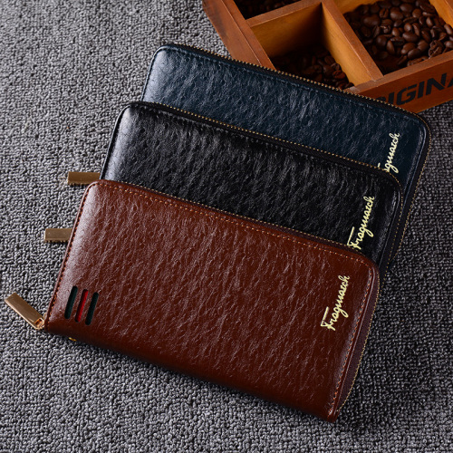 wallet leather wallet new fashion men‘s hand bag