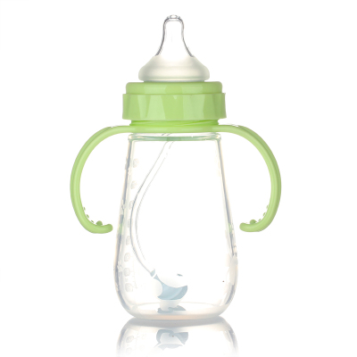 Apple bear bottler baby wide mouth baby bottles silicone baby bottles wholesale 280mL
