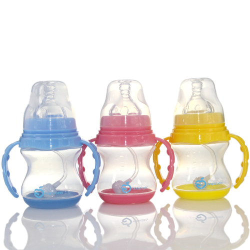 Apple Bear Milk Bottle Manufacturer Wide Mouth AB-201 150ml Temperature Sensitive Milk Bottle