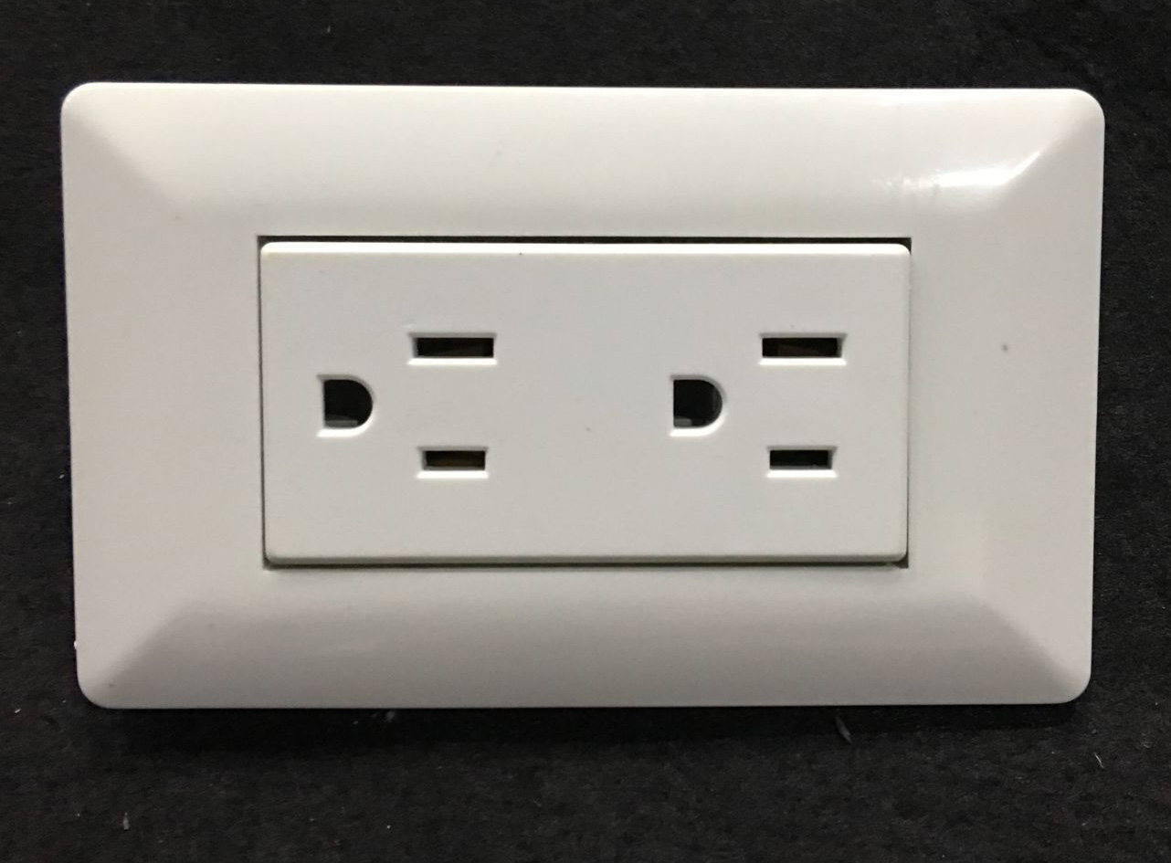 double hole american style switch socket wall switch socket