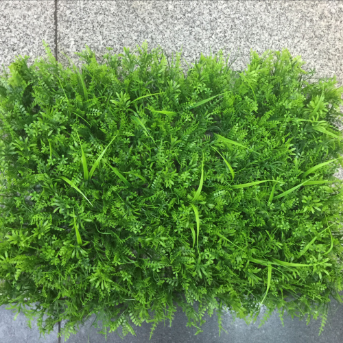 Simulation Lawn Encryption Artificial Turf Plastic Fake Lawn Background Wall Green Plant Wall Hanging Weed Window Decoration