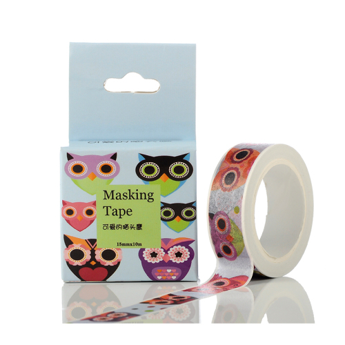 [AGU] and Paper Adhesive Tape Cartoon Decorative Label DIY Album Diary Hand Account Essential Tape