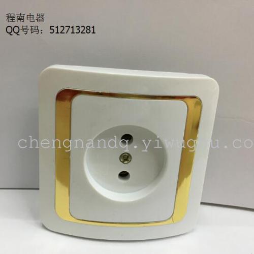 flat socket european standard socket ceramic socket