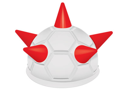 Factory Direct Sales Horn Cap Football Cap Injection Molding Cap Holiday Party Dance Decoration Hat