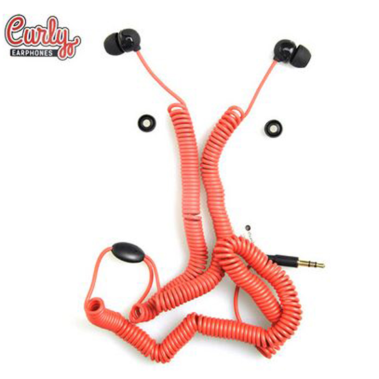 spring wire earphone