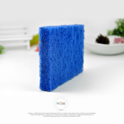 1pc Kitchen Dishwashing Sponge Scrub Pad With Two Sides For Cleaning Dishes,  Bowls, Pans, Etc.