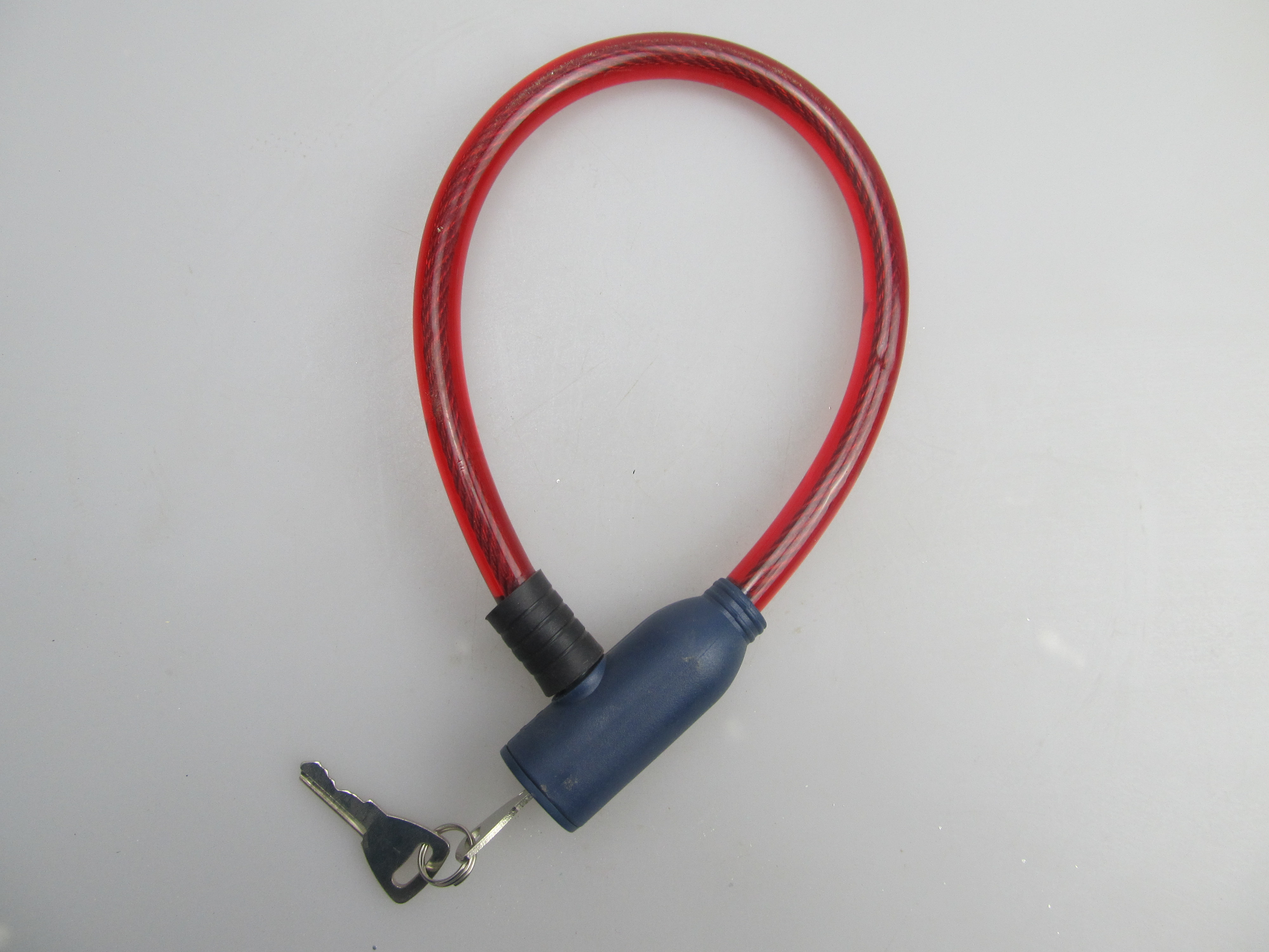 厂家直销 钢丝锁 自行车锁 电动车锁 防盗 专业批发量大从优