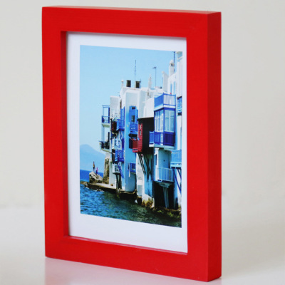 Solid wood painting frame size can be customized.