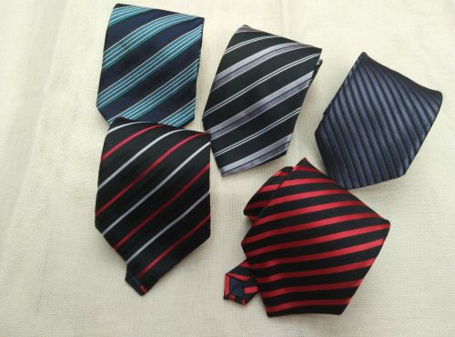 width 7.5cm length 142cm yarn-dyed tie