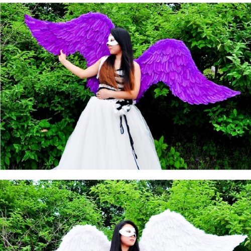 Factory Direct Sales Feather Wings Angel Feather Wings Stage
