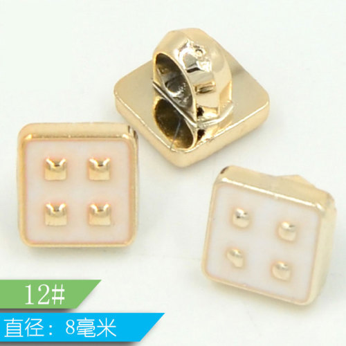 plastic inlay resin crystal pearlescent button button