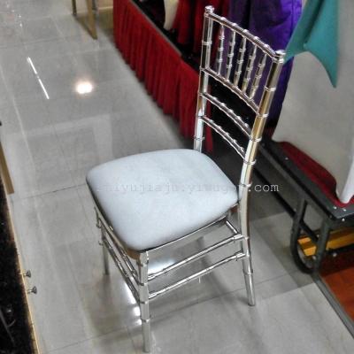 Zhejiang Ningbo transparent acrylic resin Wedding Chair bamboo chair color transparent chair