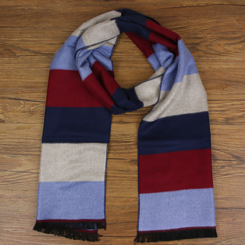 men‘s rayon fabric scarf factory direct sales warm
