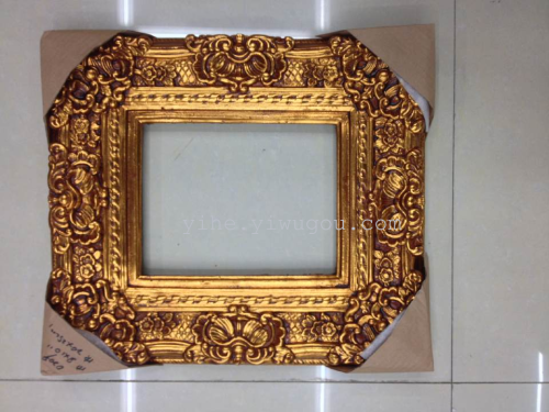 Manufacturers Produce and Export Wholesale European Resin Photo Frame Small Size Conjoined Carved Crazy Frame